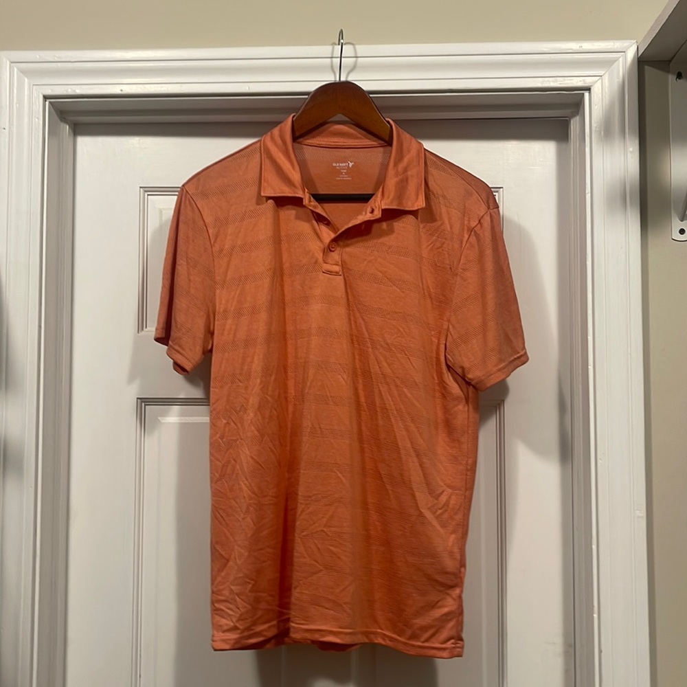 Two Old Navy Active Go-Fresh Polos